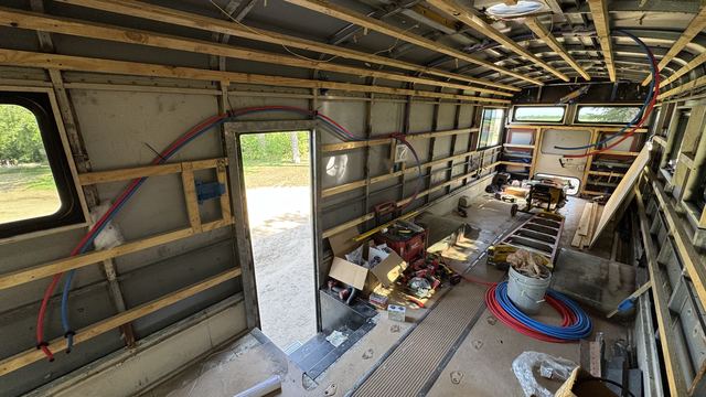 Chester during the build