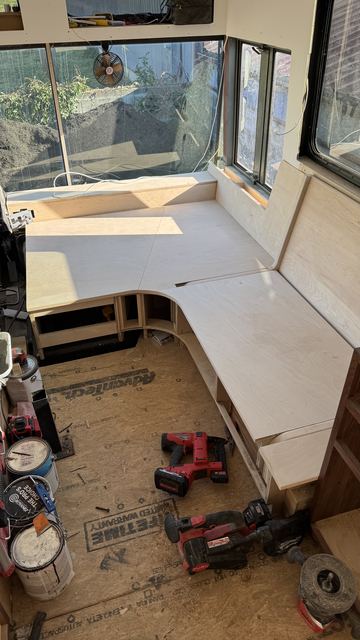 Chester during the build