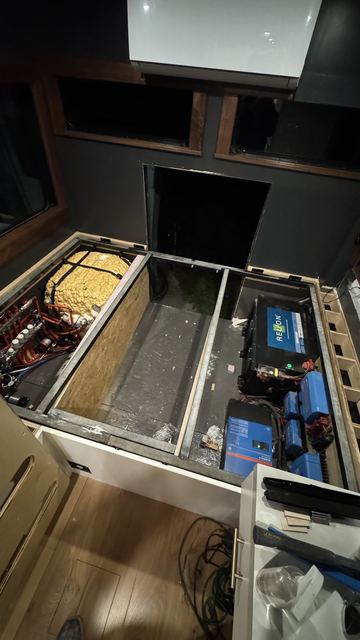 Chester during the build