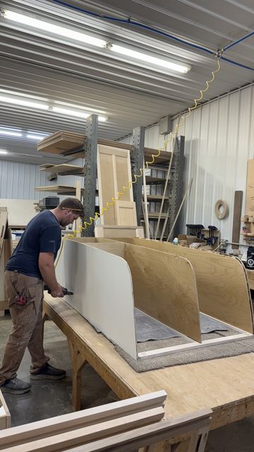 Chester during the build