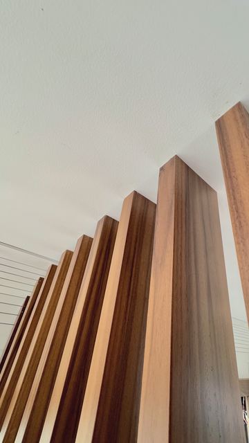 Slat wall detail