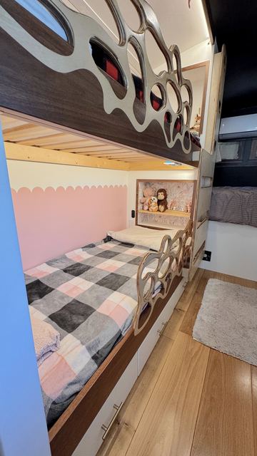 Bunks from the hallway