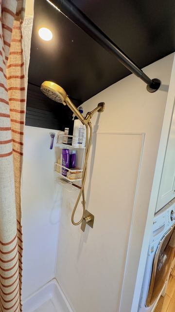 The 30 by 36 shower